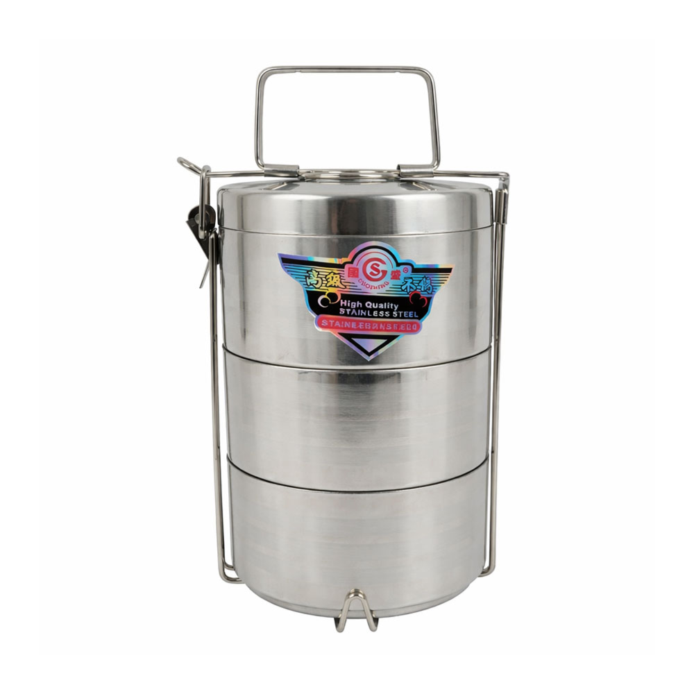 Stainless Steel Tiffin Carrier (Multi-Tier) | SS lunch box
