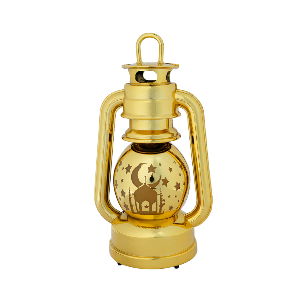 Ramadan Premium Golden Lantern Light Mini 20cm