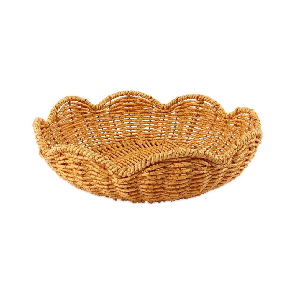 Woven Fruit Tray & Home Organizer Basket | Bread basket -25cm