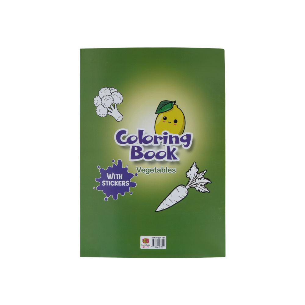 Premium Kids Colouring Book – Creative Drawing & Learning Book For Children (34cm X 24cm)
