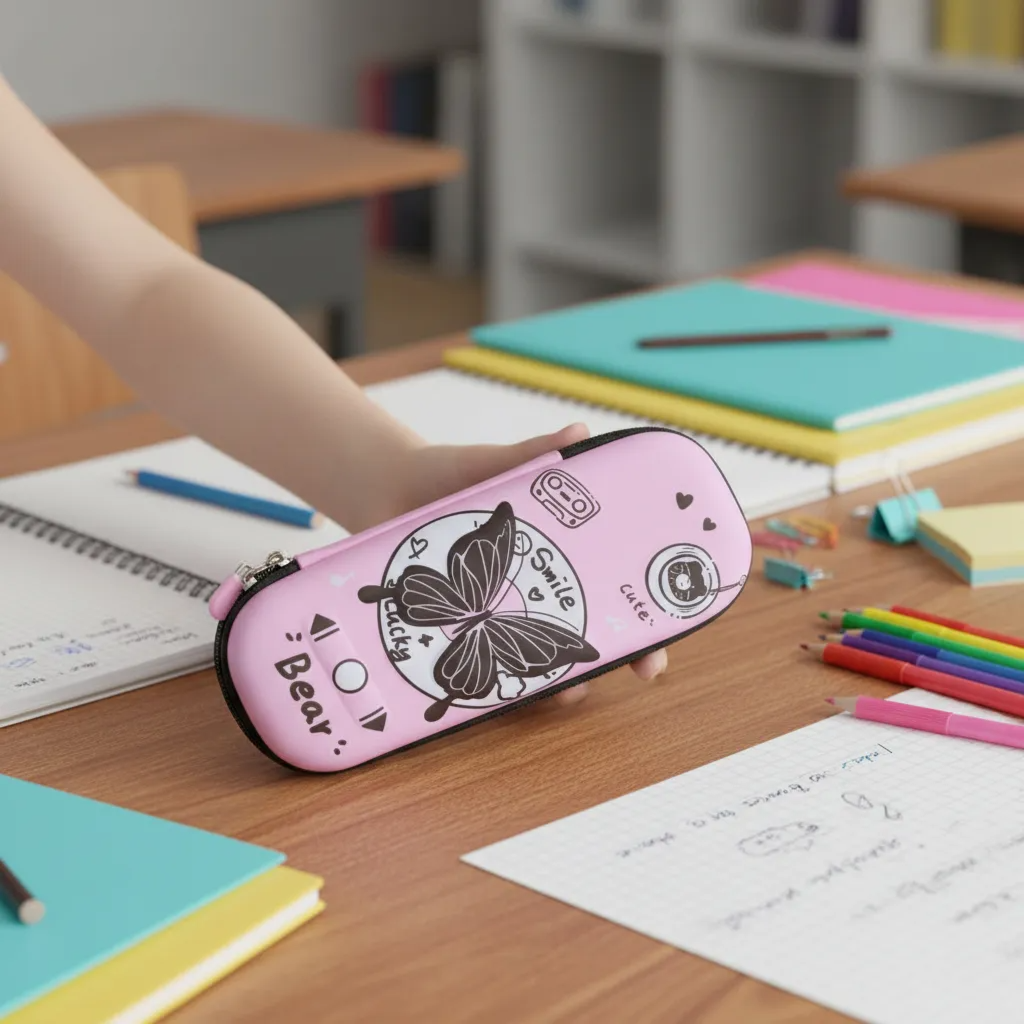 Multi-Purpose Pencil Box & Stationery Organizer ( BUTTERFLY )