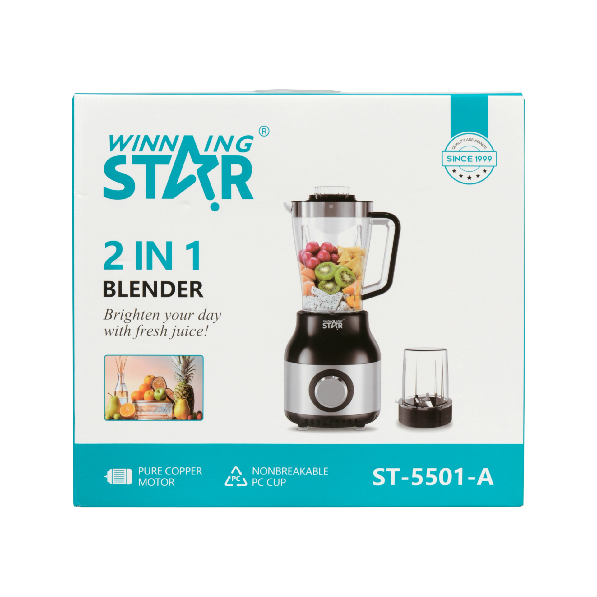 Premium 2-in 1 Blender + Processor (ST 5501 A)