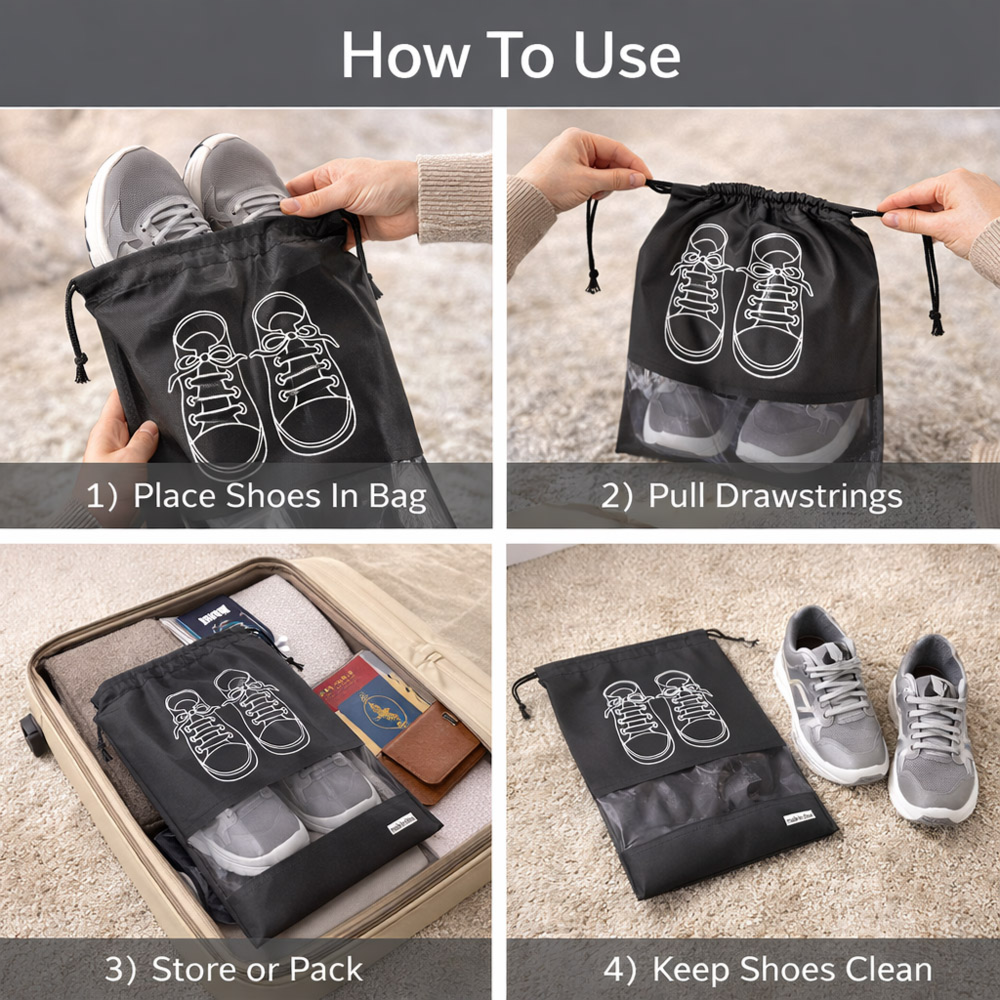 Shoe Storage Bags Dustproof Protective Covers