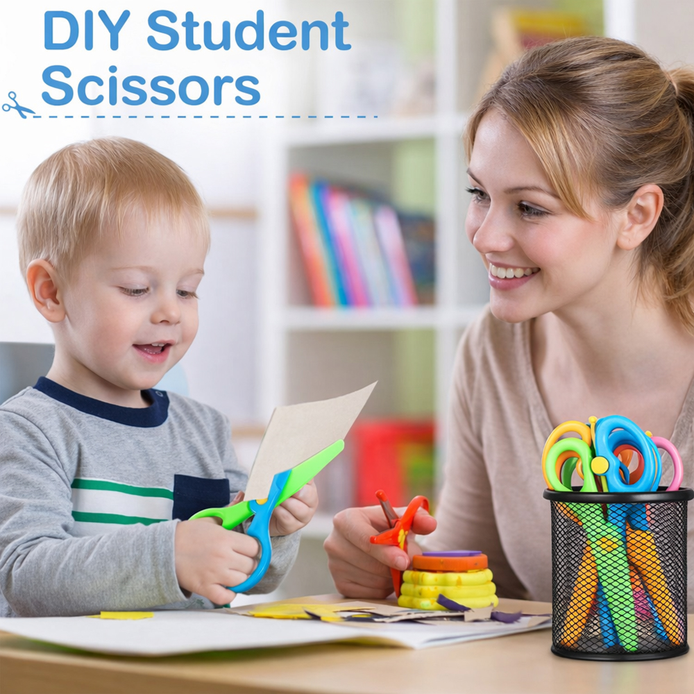 Paper cutting Scissor For Preschool kids - Safety Training Scissors