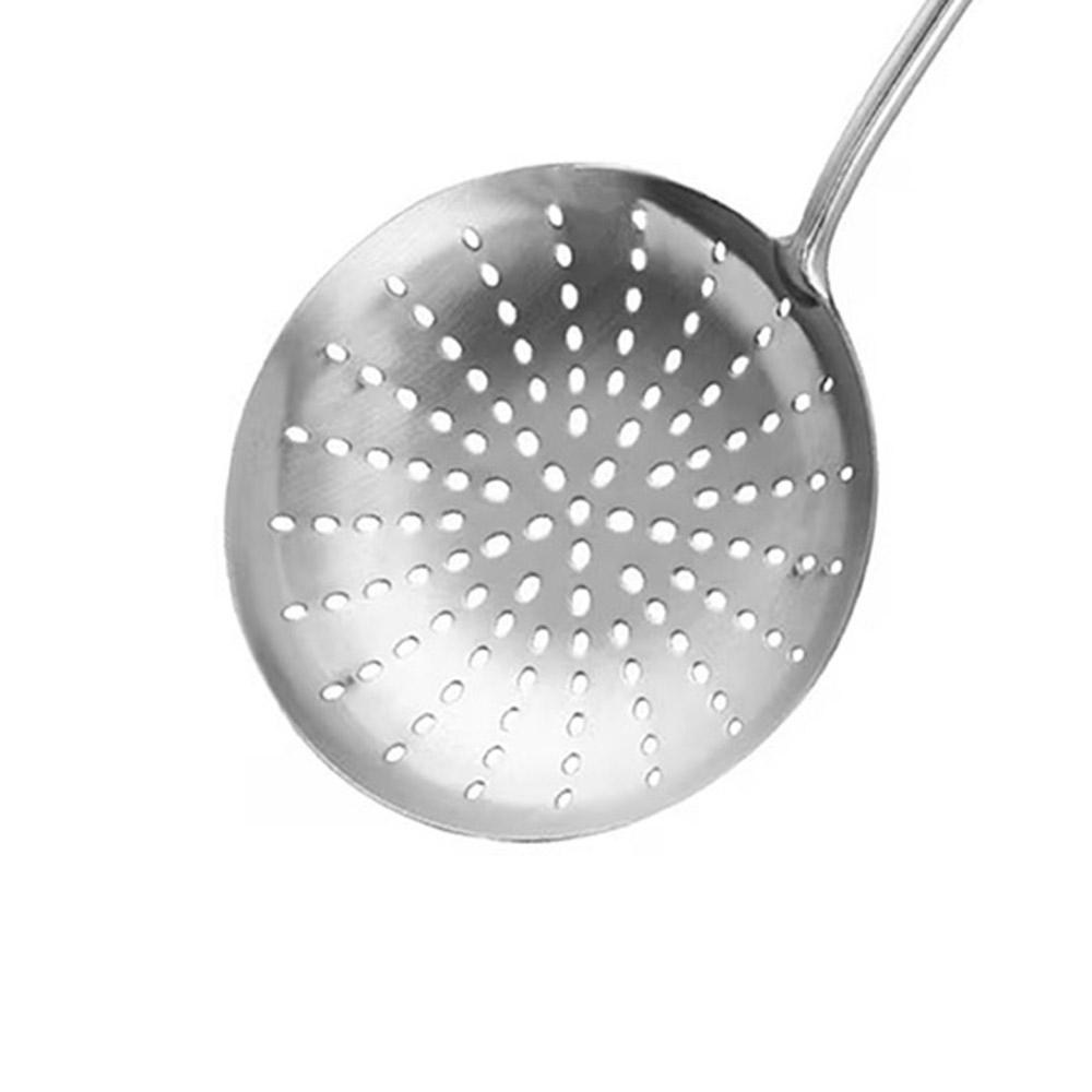 Slotted Spoon Stainless Steel For Cooking Deep Frying Metal Skimmer