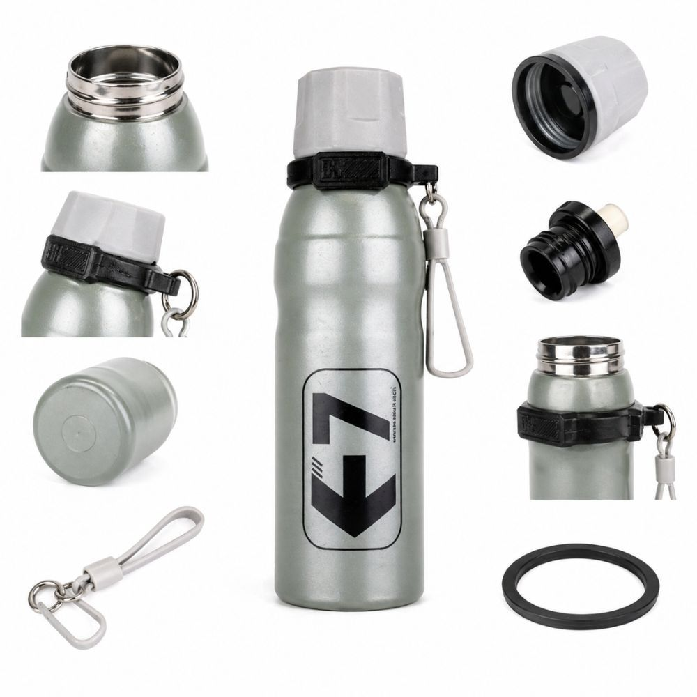 Premium Insulated Stainless Steel Sports Bottle Leak Proof Durable Design 650Ml