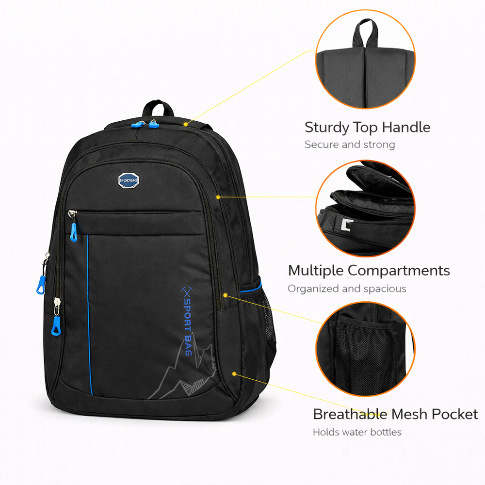 Pro-Series 50Cm Large Sports Backpack
