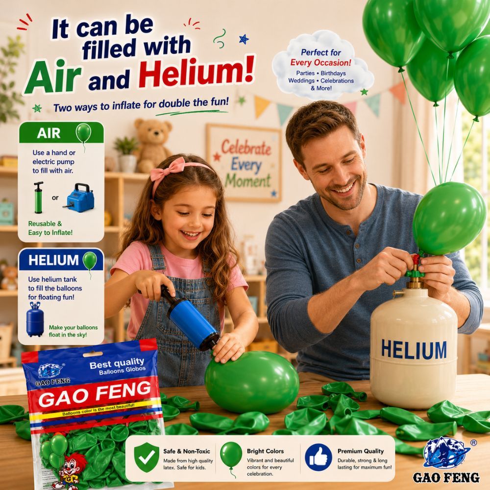 Professional Natural Rubber Latex Balloons – Eco-Friendly Event Decorations (10Cm)
