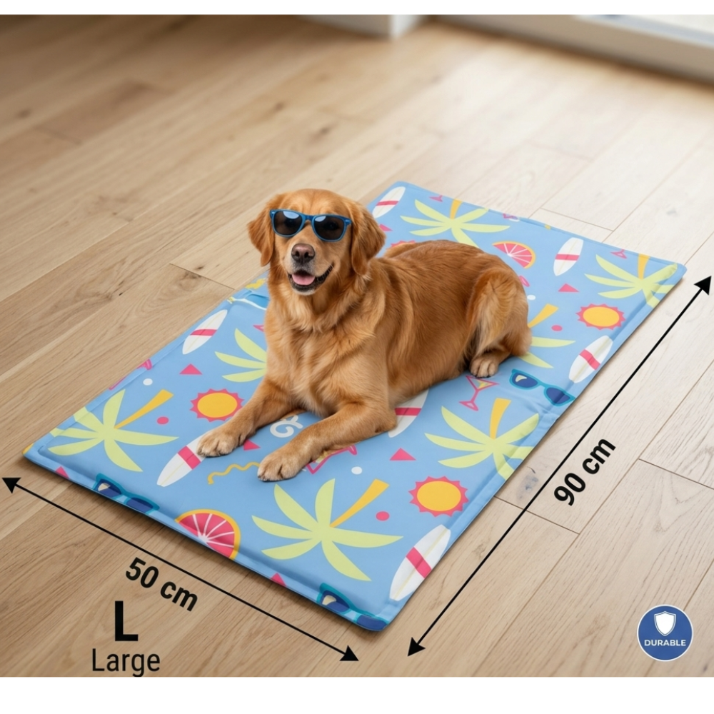 Pet cooling mat (dog, cat or other pets cooling mat , no need water )