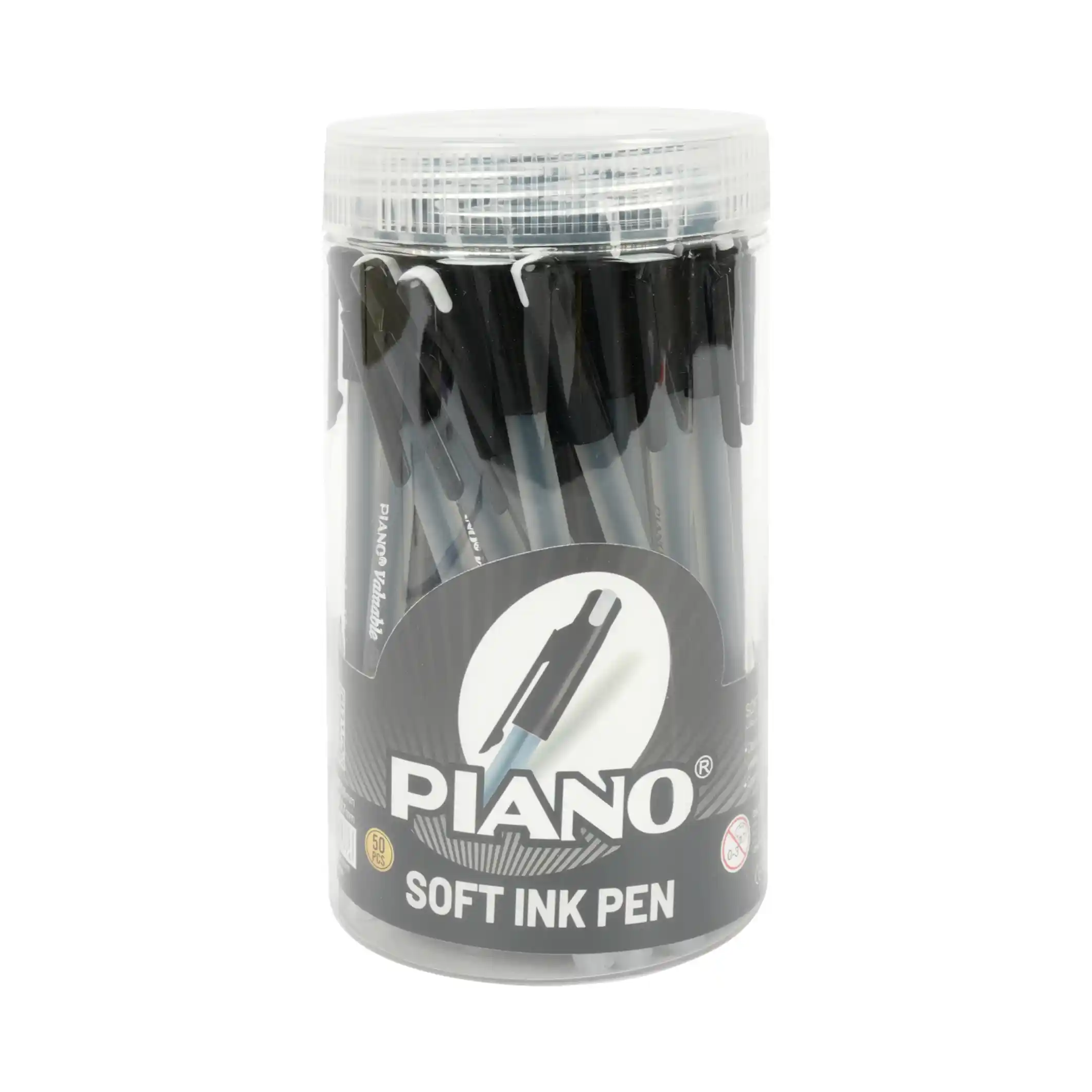 Piano Soft Ink Pen - 50 Pcs