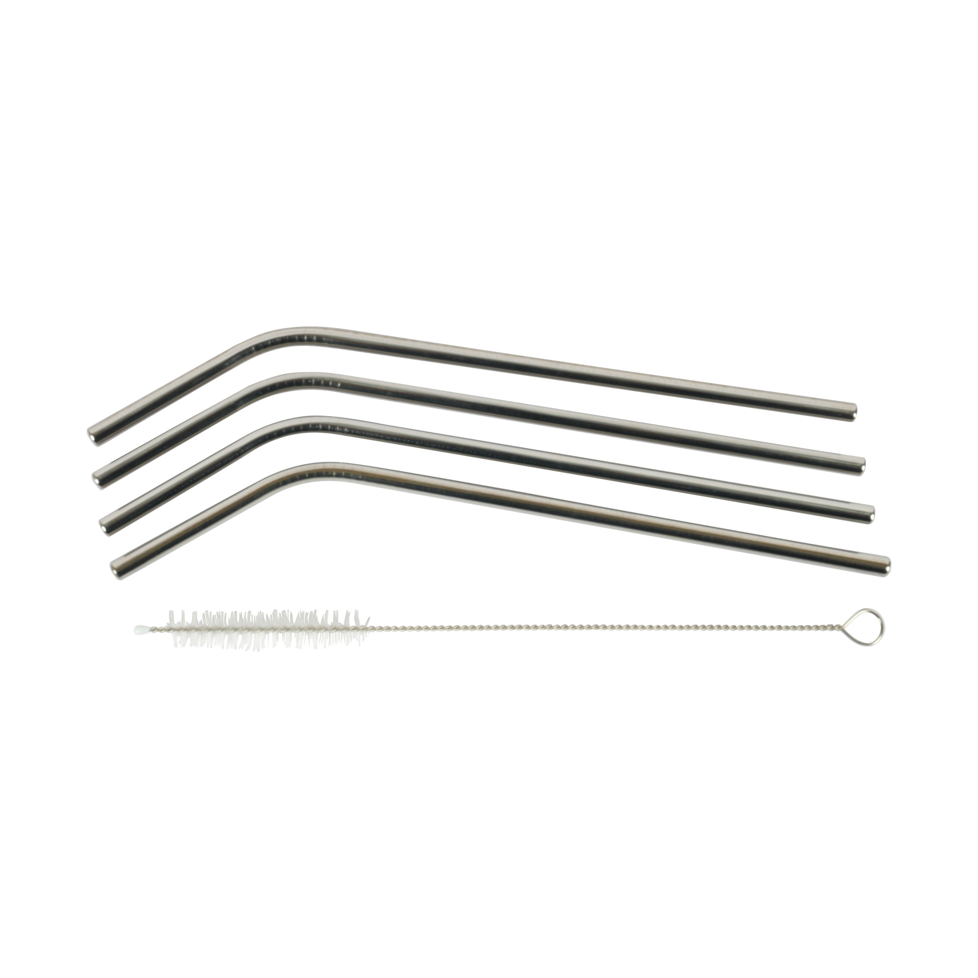 Stainless steel drinking straws