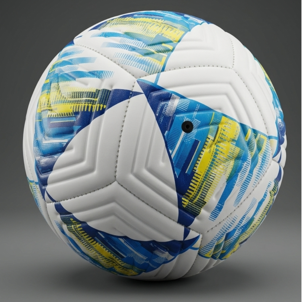 Professional High Visibility Outdoor Football Soccer Ball Size Five