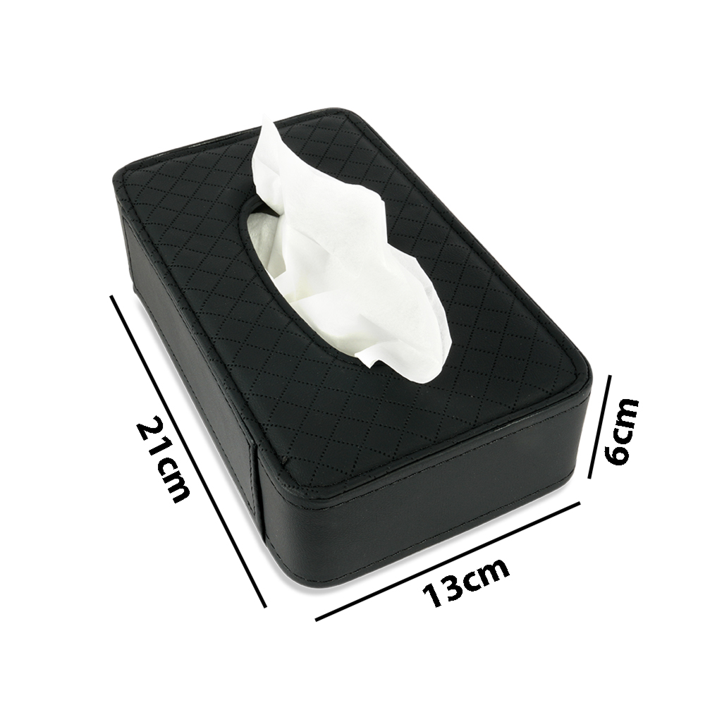 Premium Tissue Box Holder - Elegant Car & Home Dispenser