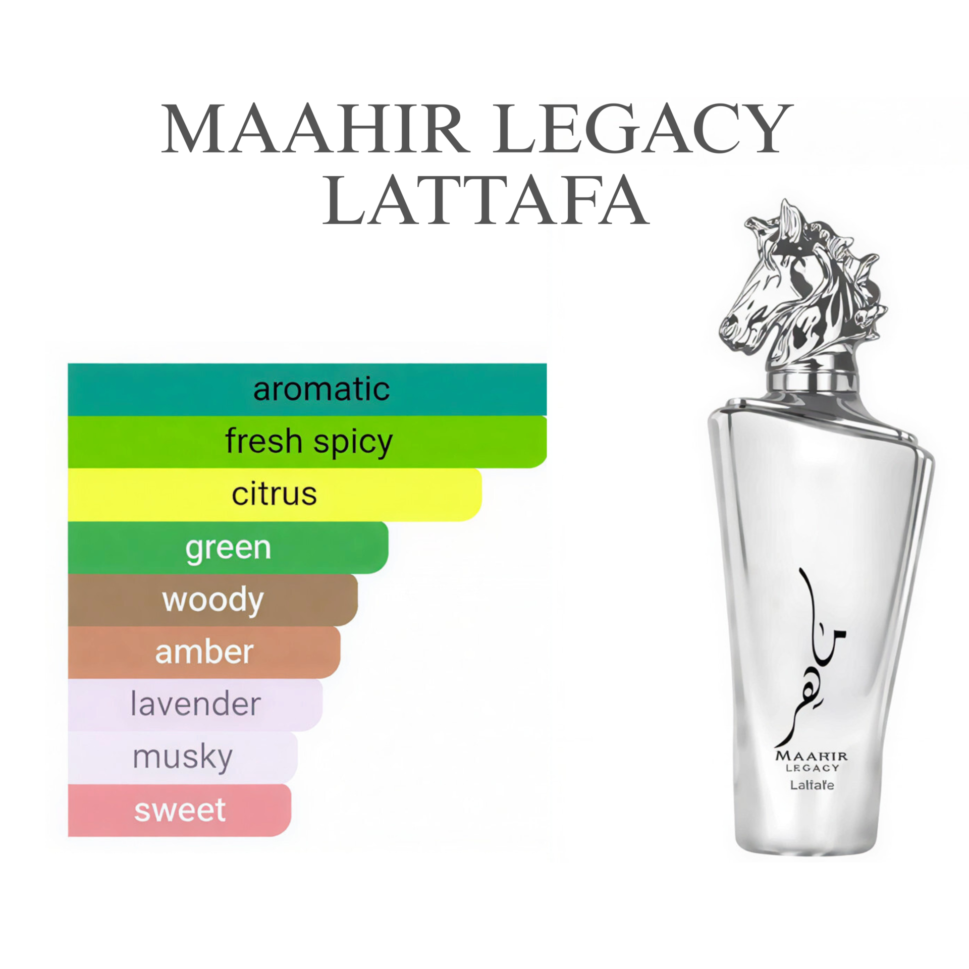 MAAHIR LEGACY 100ML – Luxury Long-Lasting Eau de Parfum