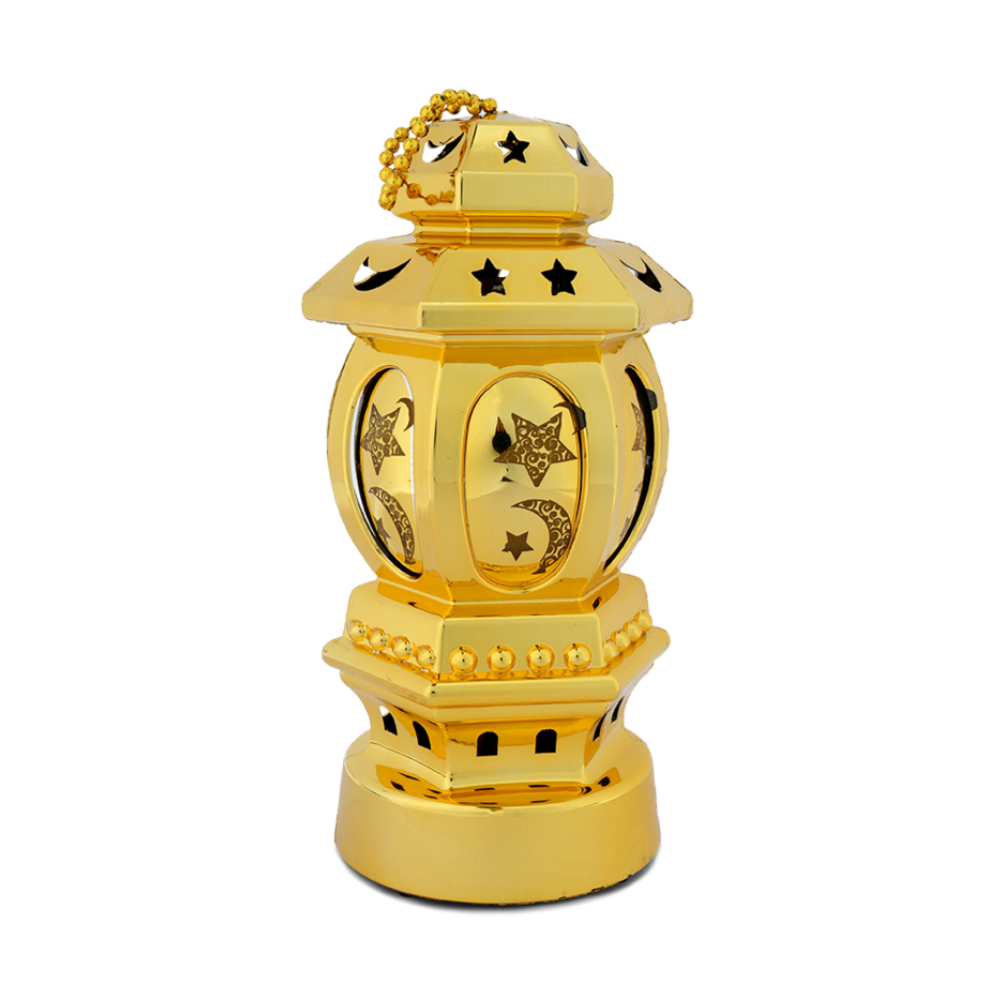 Ramadan Premium Golden Lantern Light 20cm