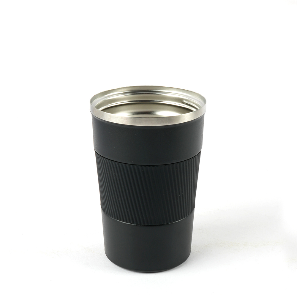 Premium Stainless Steel Vacuum Insulated Travel Cup – 14.5cm Leakproof Coffee Mug with Lid for Hot & Cold Drinks