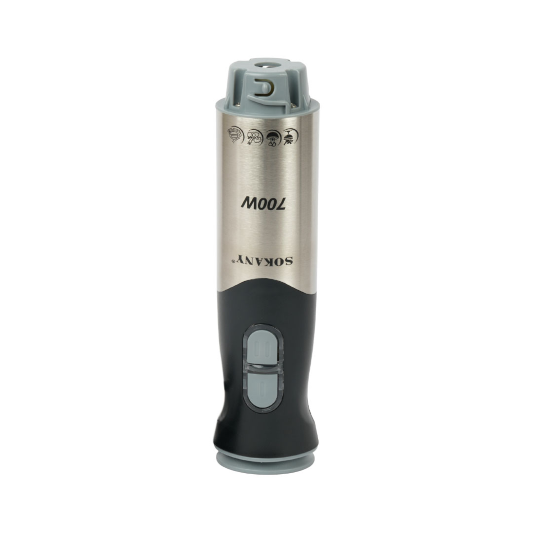 Sokany 4-in-1 Hand Blender Set – 700W High Power, 20 Speeds & Ice Crushing
