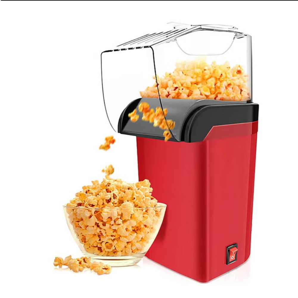 Mini Electric Popcorn Popper - Oil-Free (1200W)