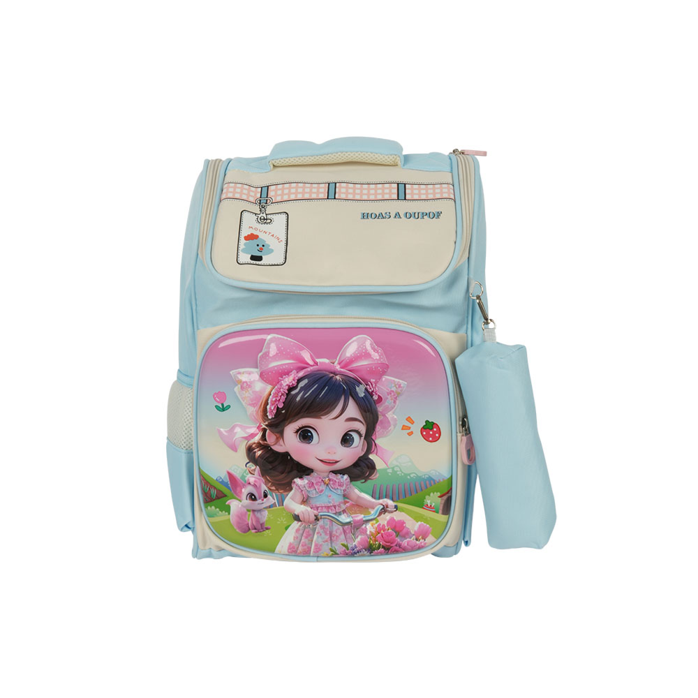 Lightweight Kids Backpack - Cute Cartoon Design