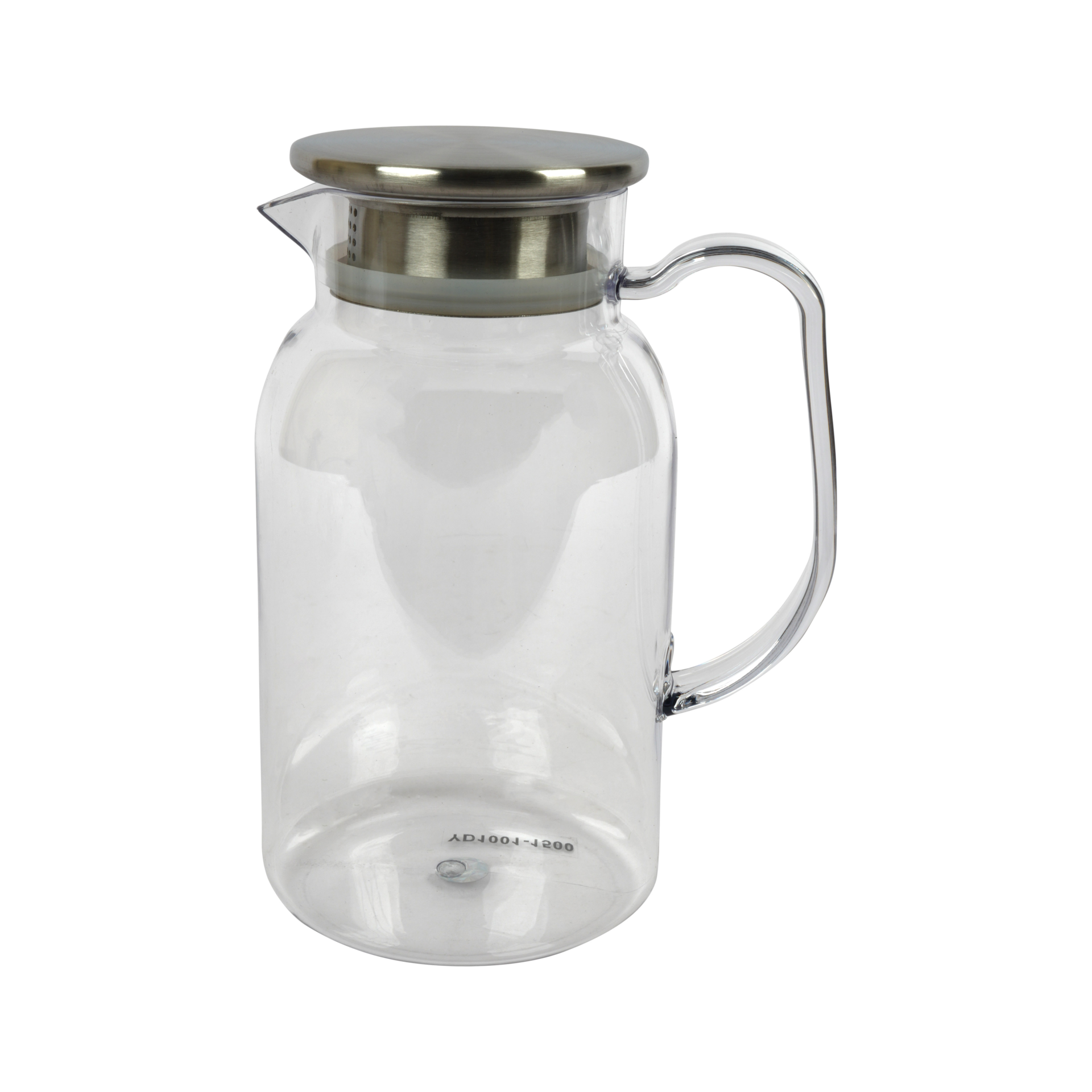 Water Dispenser Jug with Handle & Lid (Transparent)