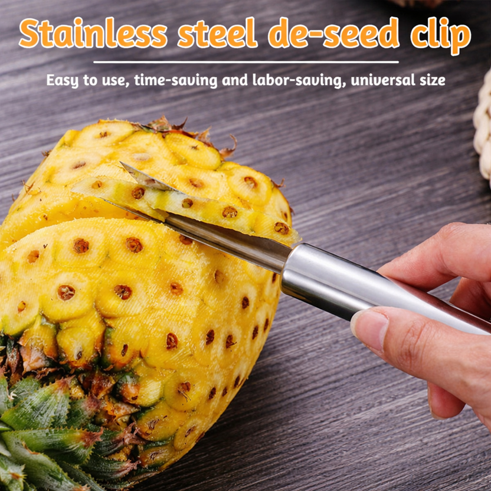 Stainless Steel Vegetable & Fruit Peeler – Kitchen Potato, Carrot & Cucumber Peeler Tool (20cm)